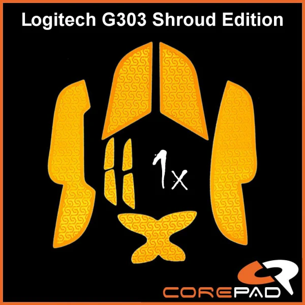 Corepad Grips - Logitech G303 Shroud Edition - Image 3