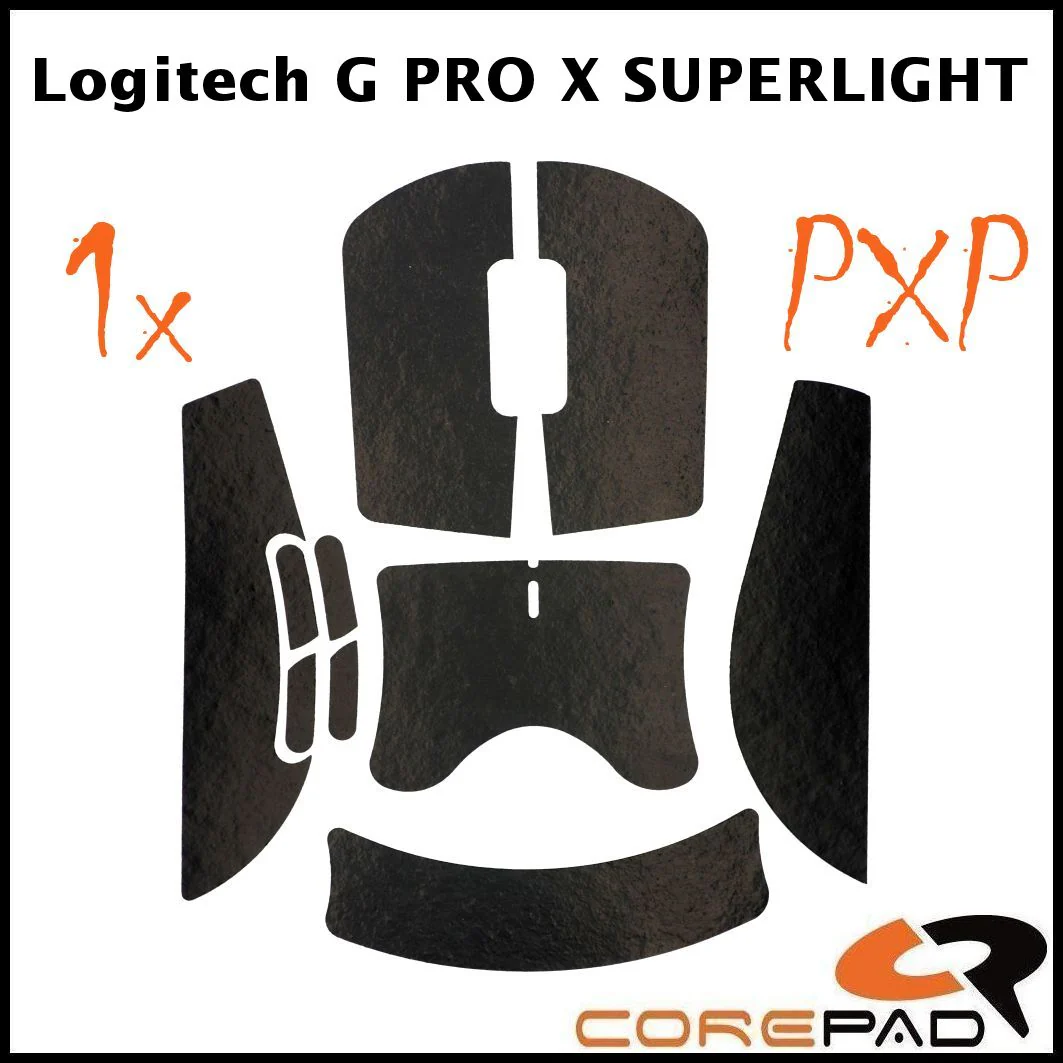 Corepad PXP Grips - Logitech G PRO X2 SUPERSTRIKE / PRO X SUPERLIGHT 2 / PRO X SUPERLIGHT 1 - Image 2