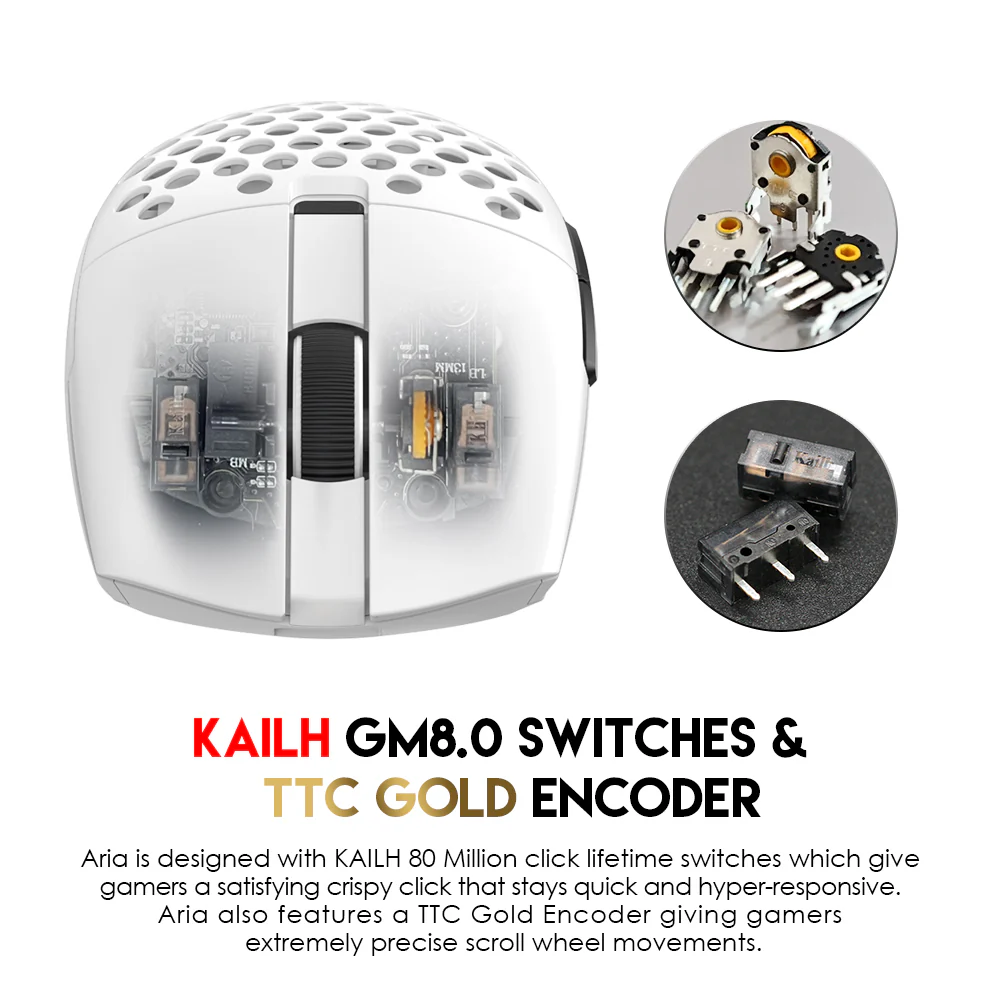 Fantech XD7 Aria - Wireless Gaming Mouse - Image 17