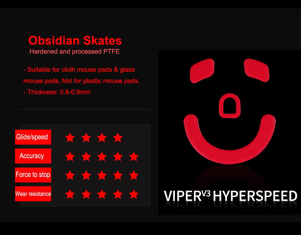 Obsidian Control Skates - Razer Viper V3 HyperSpeed - Image 3