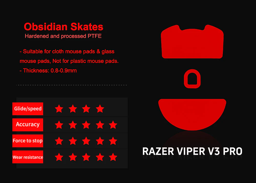 Obsidian Control Skates - Razer Viper V3 Pro - Image 2