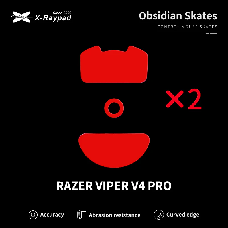 Obsidian Control Skates - Razer Viper V4 Pro