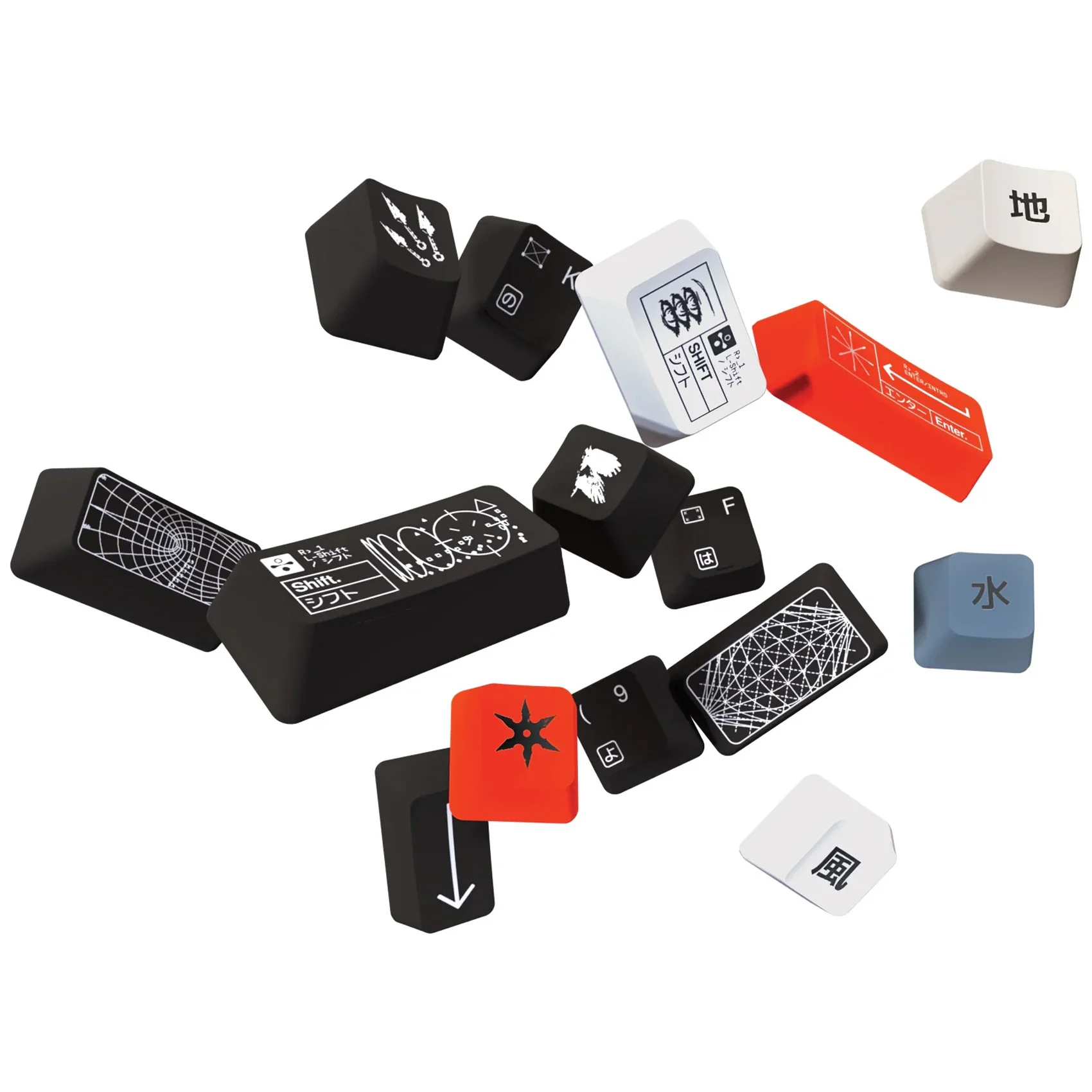SHORTCUT - Custom Keycap Set - Dye Sublimation - Cherry - Image 2