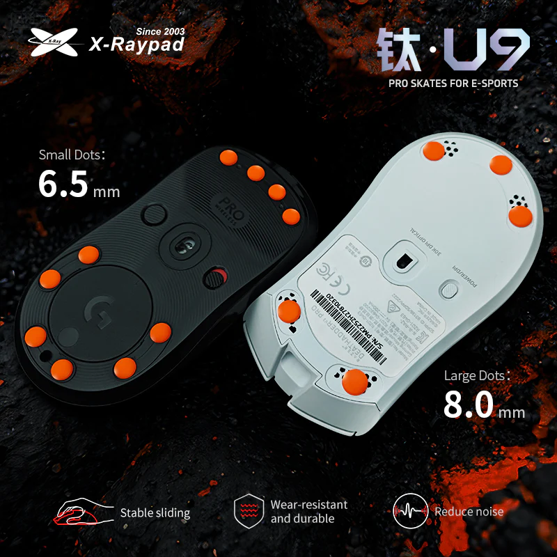 Titanium U9 - ULTRA Dot Skates 8mm - Image 2