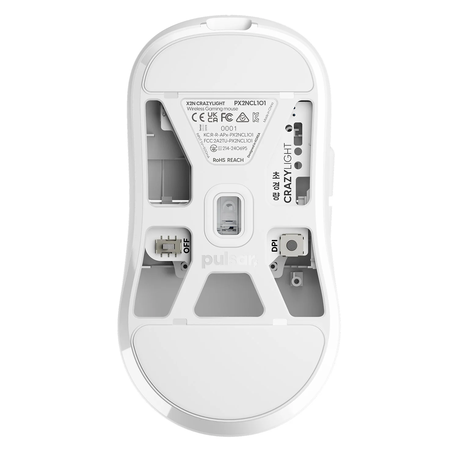X2N CrazyLight Mini Gaming Mouse (OPEN BOX) - Image 6