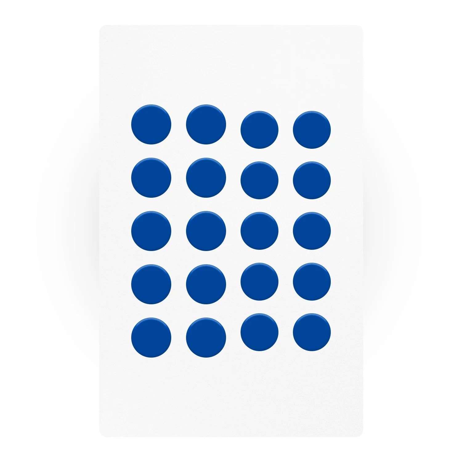 YANZI Q DIY DOTS (BLUE) - 40 pcs